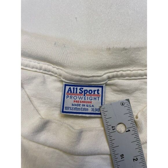 VINTAGE Sweetheart Cup Regatta 1994 Sail T-shirt Men XL USA 90s Single Stitch - Picture 8 of 9